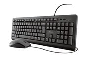 Tastatur - Trust Primo - Tastatur & Mussett - Svart - 23970