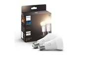 Smarthus - Philips Hue White A60 E27 806 Lumen - 2-pakning - 929001821623