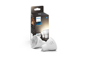 Smarthus - Philips Hue White GU10 smart spotlight (2-pakning) - 929003666902