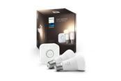 Smarthus - Philips Hue White A60 E27 1100 Lumen - Startsett med 2 pærer - 929002469201