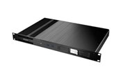 Kabinett - Akasa Galileo TU1 - USFF - 1U - Thin mini ITX - Kabinett - Ultra small form factor - Svart - A-ITX27-M1B
