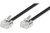 Nettverkskabel - Pro Modular telephone cable - Svart - 15m - 4040849503207