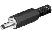 Lydkabel - Pro DC plug with cable protector - 4040849111129