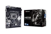 Hovedkort - BIOSTAR H61MHV3 Hovedkort - Intel H61 Express - Intel LGA1155 socket - DDR3L (Low Voltage) RAM - Micro-ATX - H61MHV3