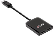 Skjermkabel - Club 3D MST HUB DP 1.4 TO 2 HDMI SUPPORTS UP TO 2x - CSV-7200H