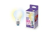 Smarthus - WiZ Tunable Frosted Glass A60 E27 Smart LED-pære - Dimbar varm til kald hvit - 929003008922