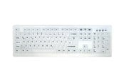 Tastatur - Cherry MedicalKey AK-C8100 Sanitizable - Tastatur - Tysk - Hvit - AK-C8100F-UVS-W/GE