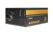 Strømforsyning (PSU) - Inter-Tech SAMA FTX-850-B Armor Strømforsyning (PSU) - 850 Watt - 120 mm - ATX 2.4 - 80 Plus Gold sertifisert - 88882195