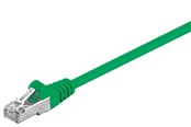 Nettverkskabel - Pro CAT 5e patchcable SF/UTP green 0.5 m - Grønn - 0.5m - 4040849680427