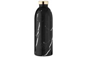 Kjøkkentilbehør - 24Bottles Clima Bottle 0.85 L - Black Marble - 24B434