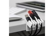 Kabelordner/Kabelstrømpe - Pro Cable Management 5 Slots white - 4040849704314