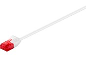 Nettverkskabel - Pro LAN CAT 6 slim U/UTP - Hvit - 20m - 4040849937125
