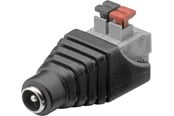 Skjermkabel - Pro Terminal Block 2-pin > DC female (5.50 x 2.10 mm) - 4040849767494
