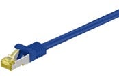 Nettverkskabel - Pro LAN CAT 6A S/FTP - Blå - 1m - 4040849915925