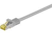 Nettverkskabel - Pro LAN CAT 6A S/FTP - Grå - 1m - 4040849915949