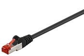 Nettverkskabel - Pro LAN CAT 6 S/FTP - Svart - 1.5m - 4040849955846