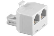 Nettverkskabel - Pro ISDN T-Adapter - Hvit - 4040849930508
