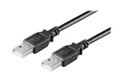 USB - Pro USB-A <-> USB-A - 1.8m - Svart - 4040849935930