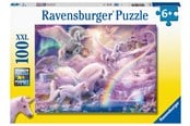 Puslespill - Ravensburger Unicorn Pagasai 100p - 10112979