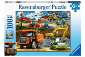Puslespill - Ravensburger Construction Vehicles 100p - 10112973