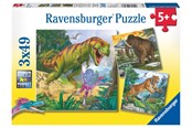 Puslespill - Ravensburger Primeval Ruler 3x49p - 10109358
