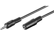 Lydkabel - Pro Headphone and audio AUX extension cable 3-pin 3.5 mm - 4040849504310