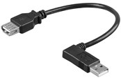USB - Pro USB 2.0 Hi-Speed extension cable 90° - 4040849957055