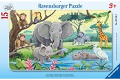 Puslespill - Ravensburger African Animals 15pcs - 10106136