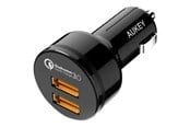 Mobil - Adaptere og ladere - Aukey CC-T8 car power adapter - USB - 36 Watt - CC-T8