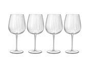 Servering & Servise - Luigi Bormioli Gin & tonic glass burgundy Optica 75 cl 4 pcs. - 24702