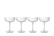 Servering & Servise - Luigi Bormioli Champagne bowl Optica 30 cl 4 pcs. - 24705