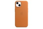 Mobil - Deksel og etui - Apple iPhone 13 Leather Case with MagSafe - Golden Brown - MM103ZM/A