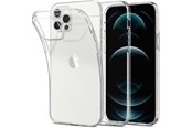 Mobil - Deksel og etui - Spigen Liquid Crystal - clear - iPhone 12/Pro - ACS01697