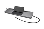 Dokkingstasjon - I-Tec USB-C Metal Ergonomic 4K 3x Display Docking Station + Power Delivery - C31FLATDOCKPDPRO