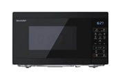 Mikrobølgeovn - Sharp YC-MS02E-B - microwave oven - freestanding - black - YC-MS02E-B