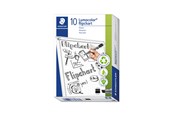 Skrive- & Tegneverktøy - Staedtler Flipchart marker Lumocolor.10 pcs Red - 356 B-2