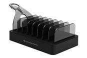 Batteri - Conceptronic OZUL charging station - 6 x USB 2 x USB-C - 75 Watt - OZUL02B