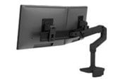 Veggmontering, AV-braketter & AV-møbler - Ergotron LX Dual Direct Arm - Max - recommended for - 45-609-216