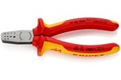 Håndverktøy - KNIPEX Presstenger for endehylser, Med trapes-pressing - 97 68 145 A