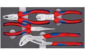 Verktøy - KNIPEX Tang-sett, i skumstoffinnlegg - 00 20 01 V17