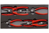 Verktøy - KNIPEX Tang-sett, i skumstoffinnlegg - 00 20 01 V02