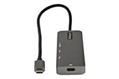 Dokkingstasjon - StarTech.com USB C Multiport Adapter USB-C to HDMI 2.0b 4K 60Hz (HDR10) 100W Power Delivery Pass-Through - DKT30CHPD3