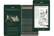 Skrive- & Tegneverktøy - Faber-Castell Graphite pencil Castell 9000 Design set - 119064