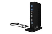 Dokkingstasjon - ICY BOX Dockingstation IcyBox 6x USB 3.0 + 2xDP 2xHDMI+1G - IB-DK2252AC