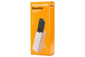 Kjøkkenredskaper - Fiskars Essential Knife block and knives set - 837091