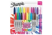 Skrive- & Tegneverktøy - Sharpie Permanent Markers | Fine Point | Colour Burst & Assorted Original | 24 Count - 1956292