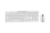 Tastatur - Cherry STREAM DESKTOP RECHARGE - Tastatur & Mussett - Nordisk - Grå - JD-8560PN-0