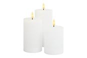 Lamper - SIRIUS Sille oppladbare lys, hvit - 3 stk. - 80600