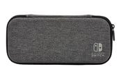 Spill - Tilbehør - PowerA Slim Case for Nintendo Switch - OLED Model Nintendo Switch or Nintendo Switch Lite - Charcoal - Bag - Nintendo Switch - 1522651-01