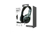 Spill - Tilbehør - BigBen Interactive Stereo Gaming Headset V1 - Green Camo - MULTIHEADSETV1CAMO